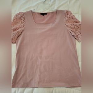 Adrianna Papell Dusty Rose Blouse Size S